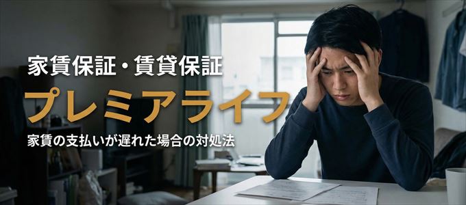 プレミアライフから家賃の督促がきた場合の対処法